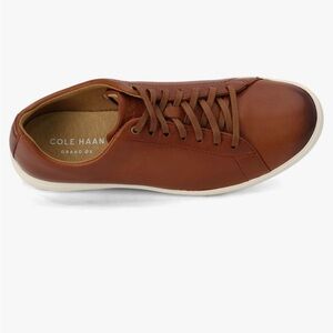 Cole Haan Men's Brown Leather Sneakers